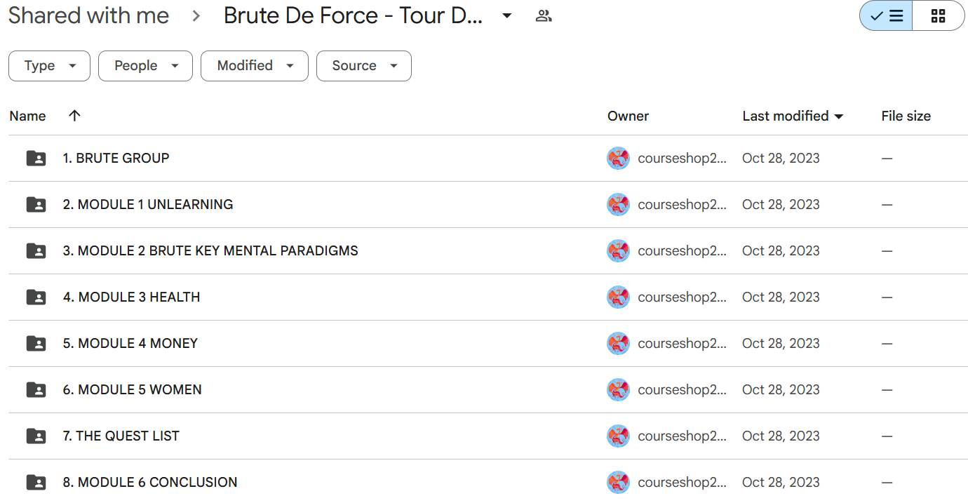 Download Brute De Force Tour De Force