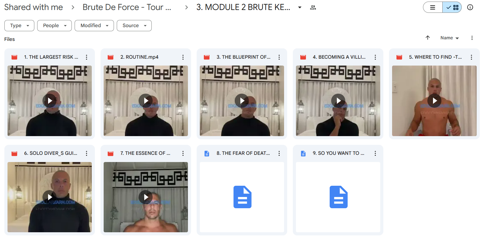Brute De Force course 