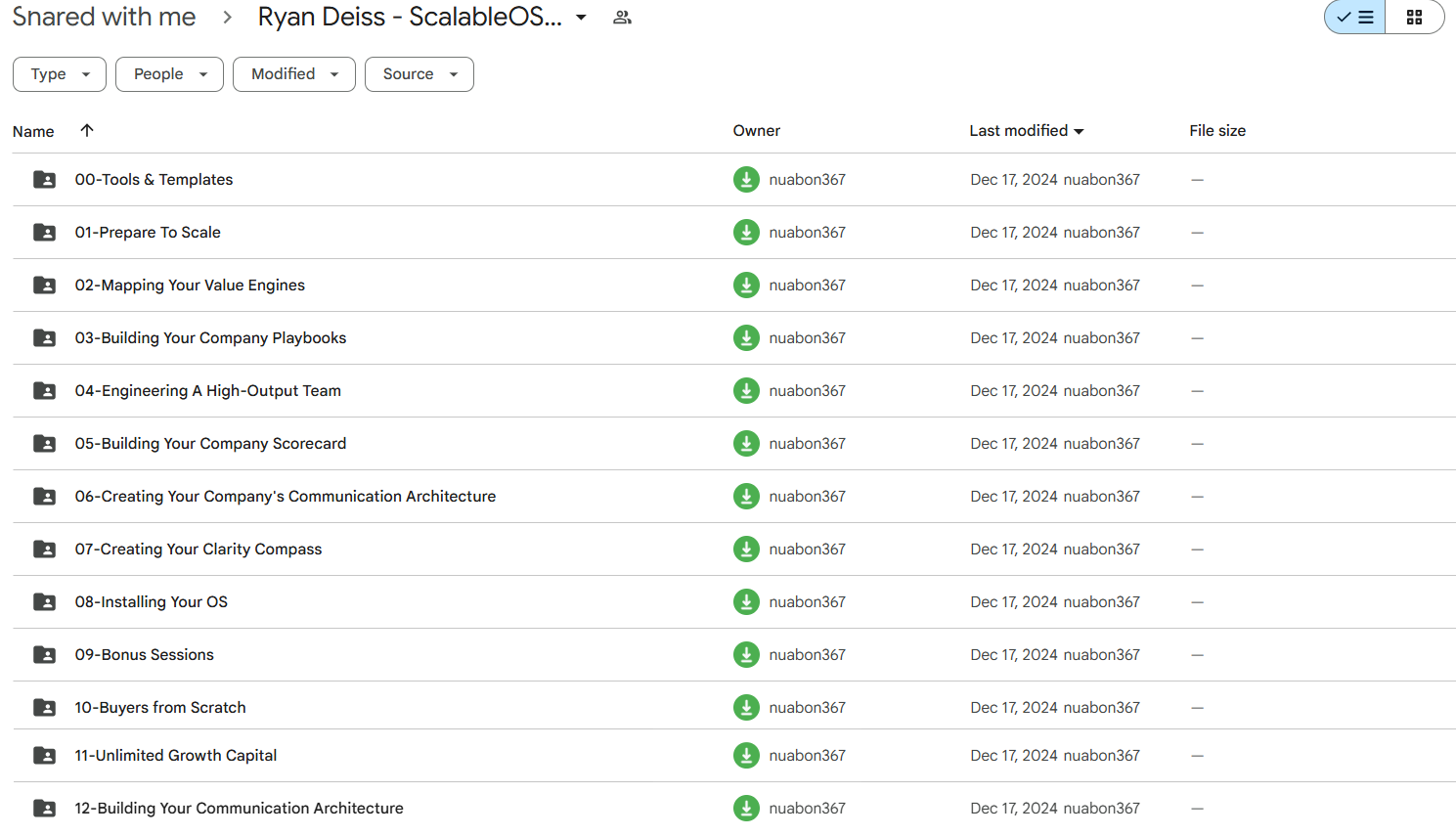 Download Ryan Deiss ScalableOS Accelerator