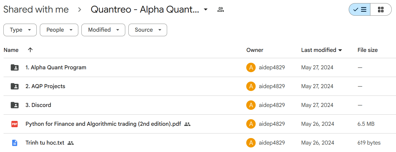 Download Quantreo Alpha Quant Program