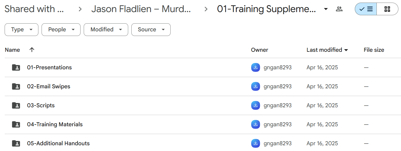 Murder The Objection course 