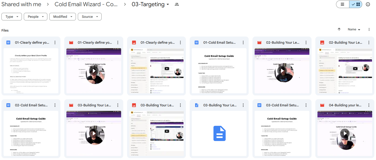 Cold Email Wizard course