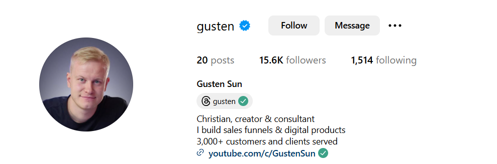 Who is Gusten Sun