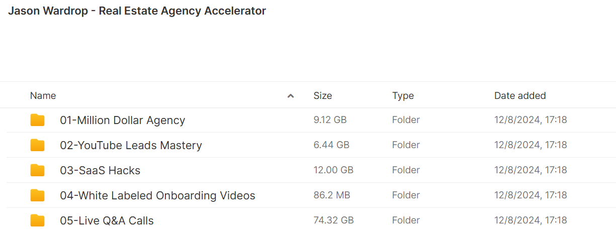 Download Jason Wardrop Real Estate Agency Accelerator