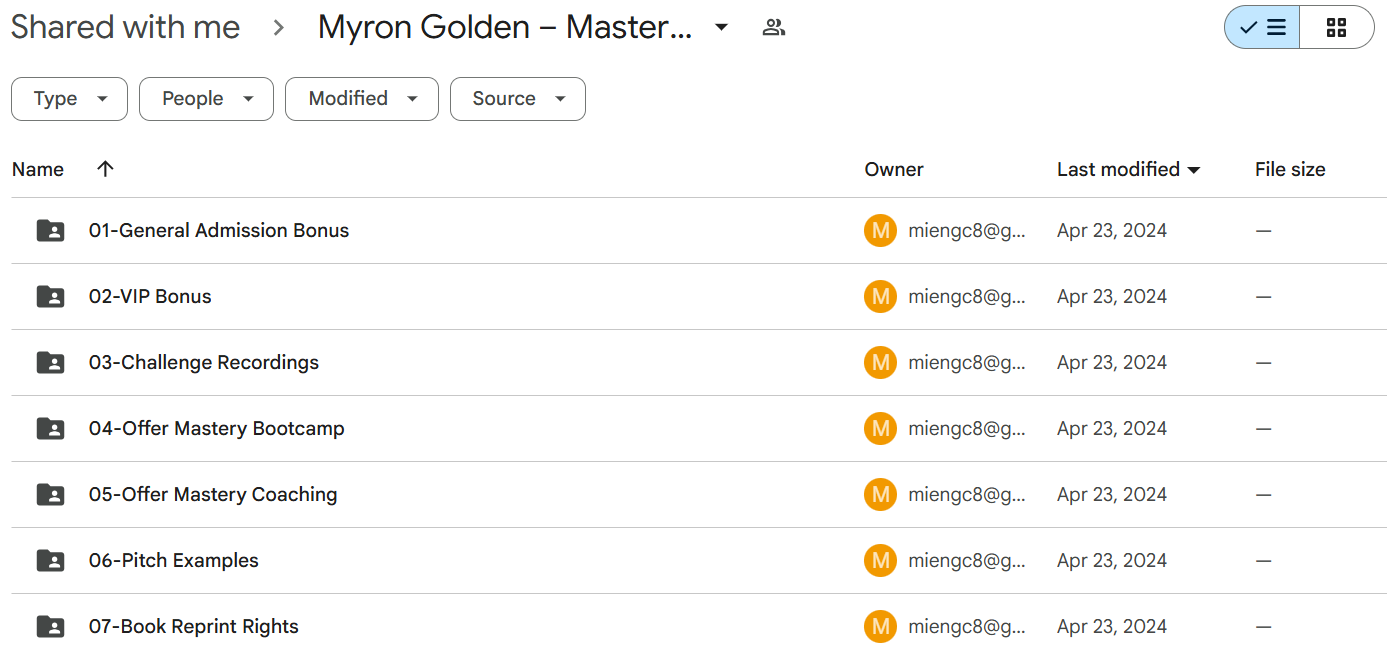 Download Myron Golden Mastery Boot Camp