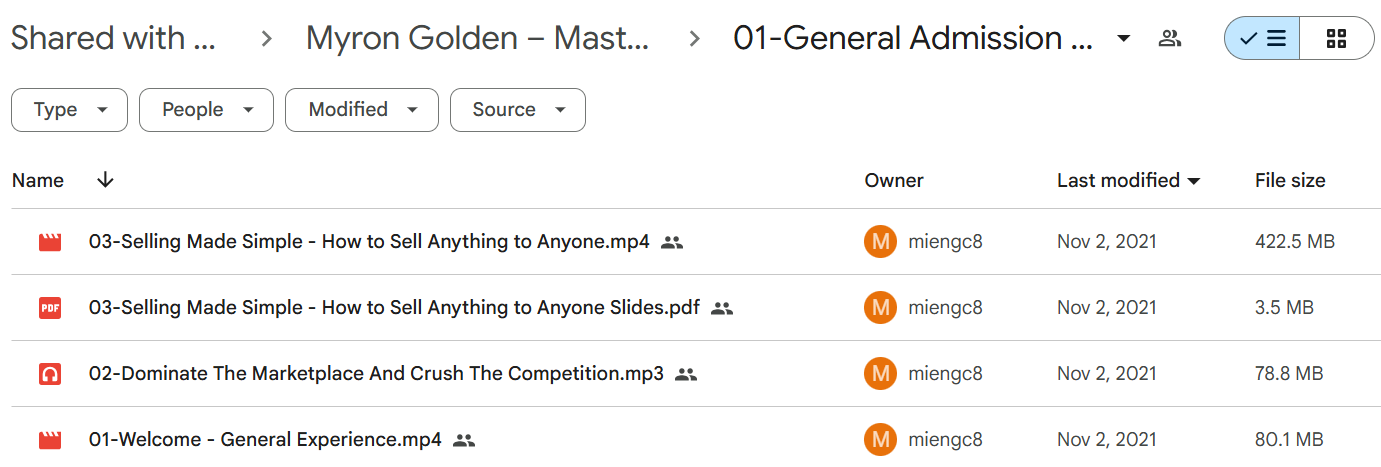 Mastery Boot Camp course