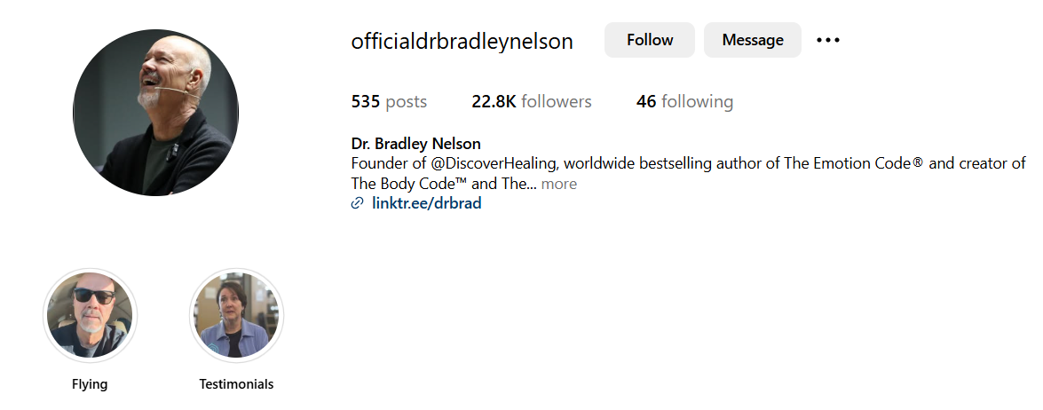 Who is Dr. Bradley Nelson