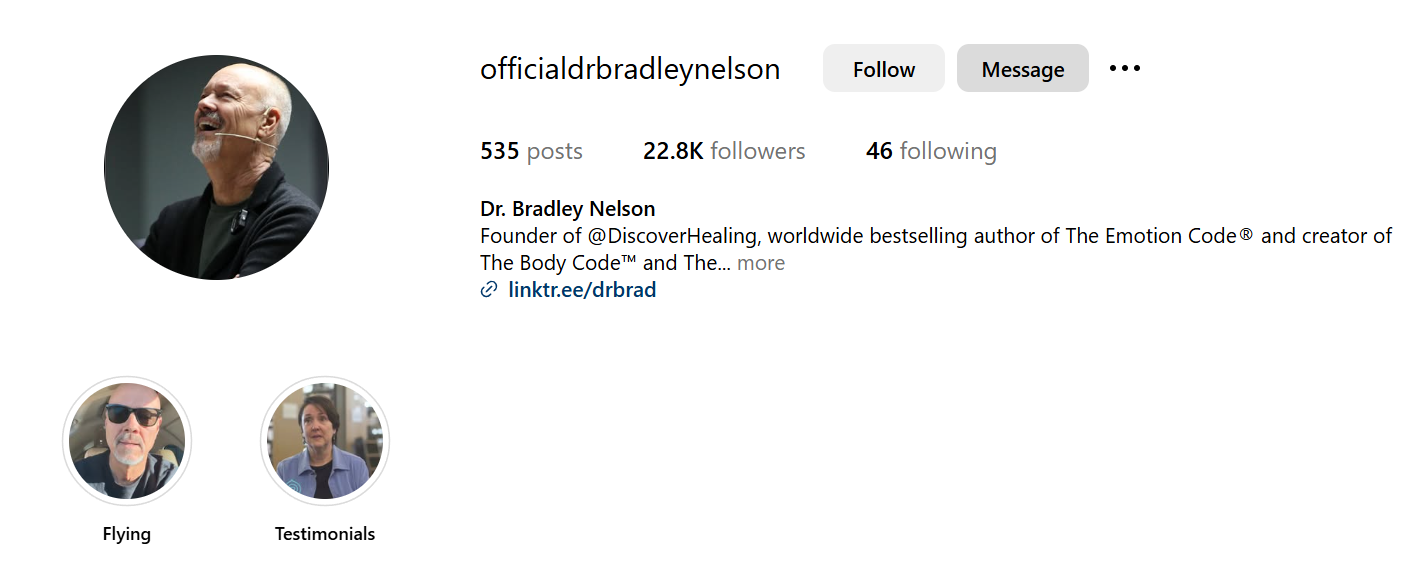 Who is Dr. Bradley Nelson