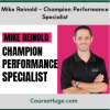 Mike Reinold - Champion Performance Specialist