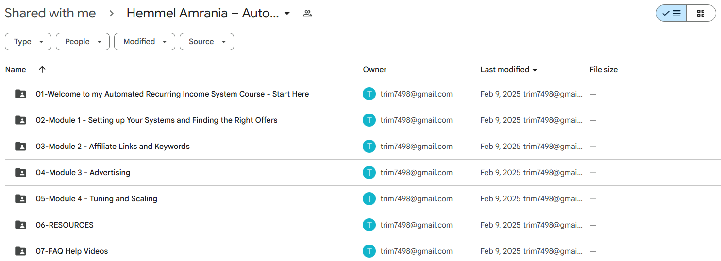 Download Dr. Hemmel Amrania Automated Recurring Income System