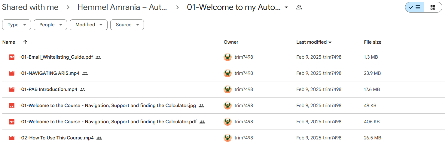 Automated Recurring Income System course