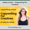 Ashlyn Carter - Copywriting For Creatives