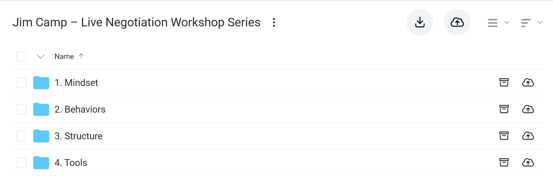 Download Jim Camp Live Negotiation Workshop Series 
