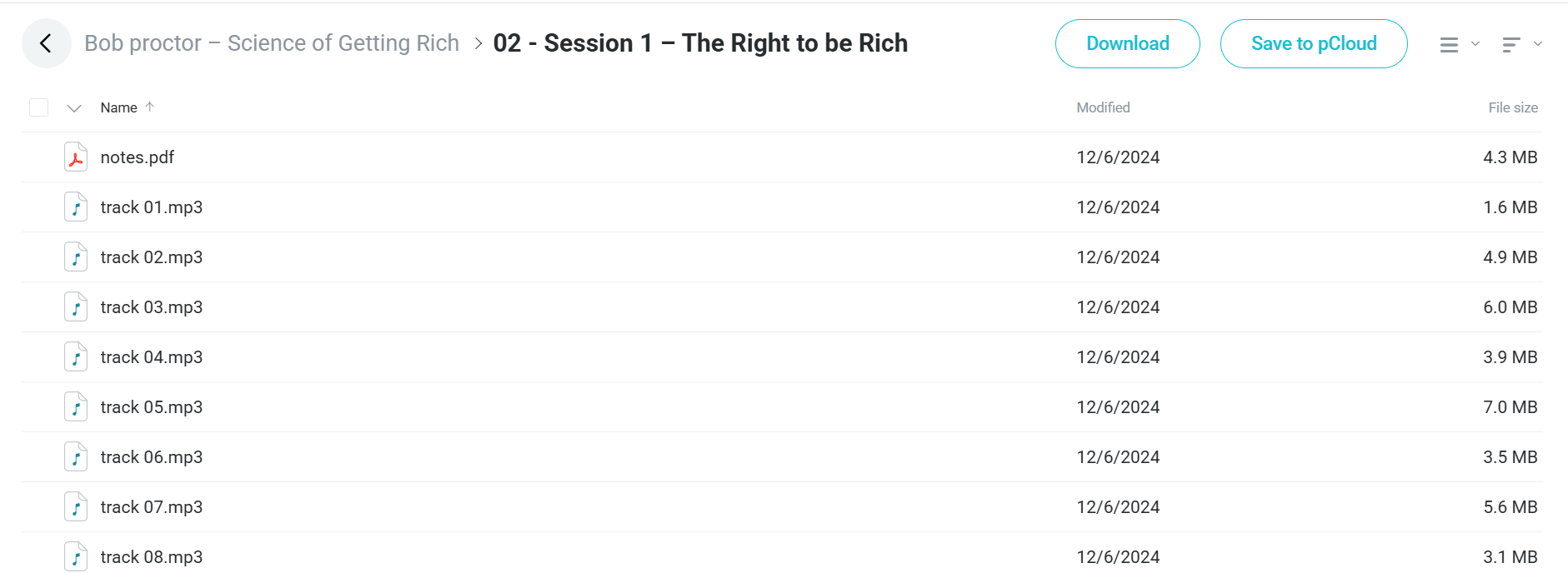 Science of Getting Rich course