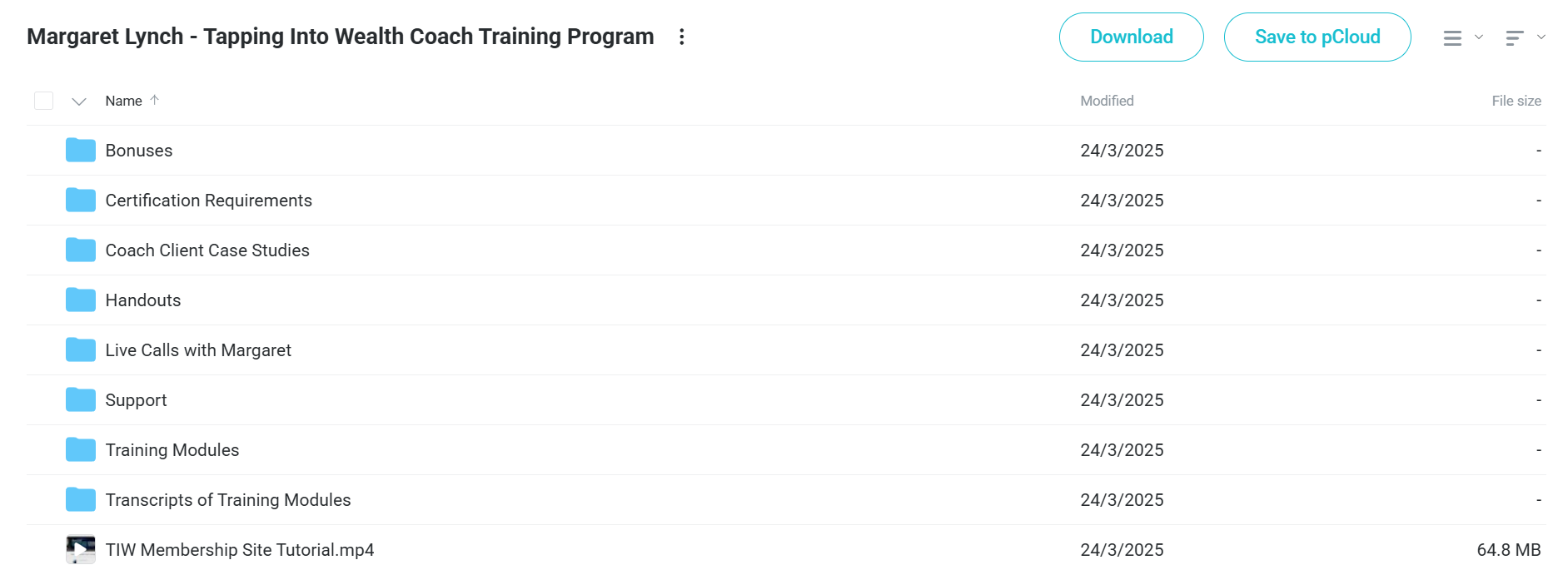 Download Margaret Lynch Tapping Into Wealth Coach Training Program 