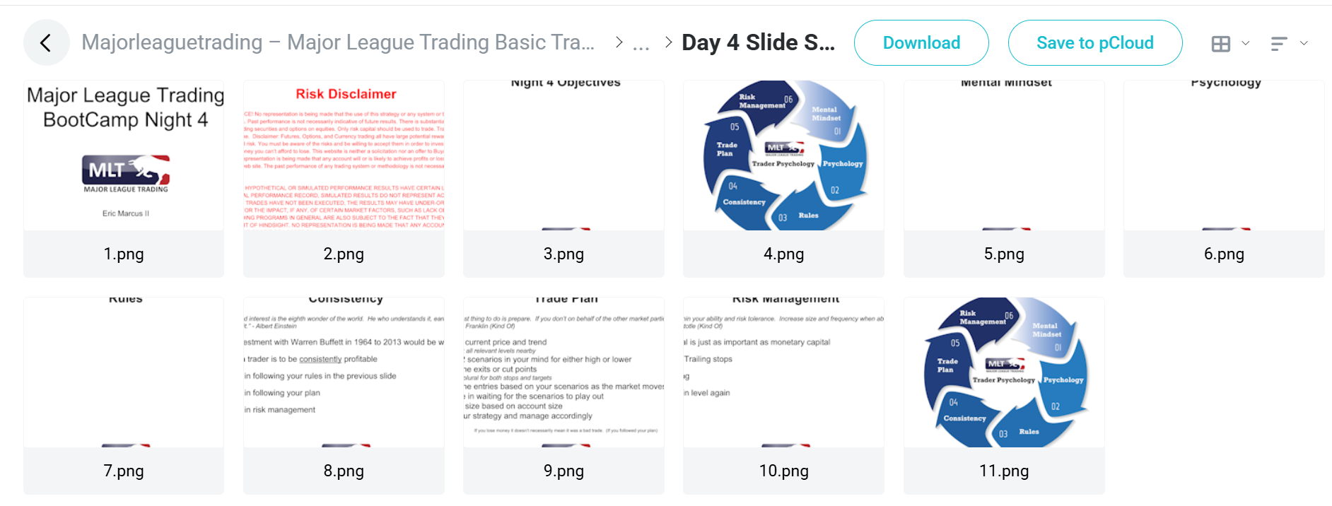Majorleaguetrading course