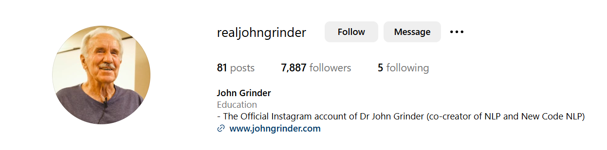 Who is John Grinder