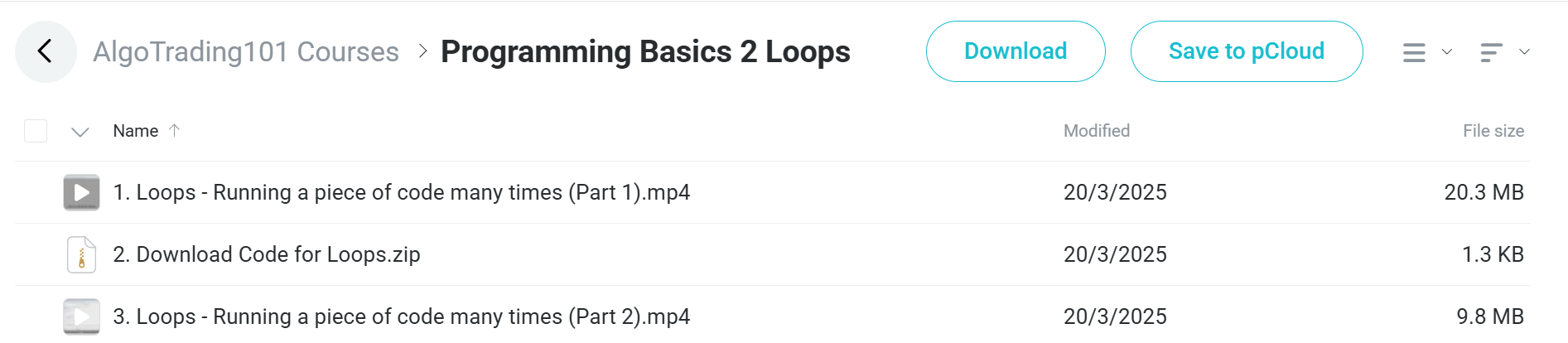 AlgoTrading101 Courses 