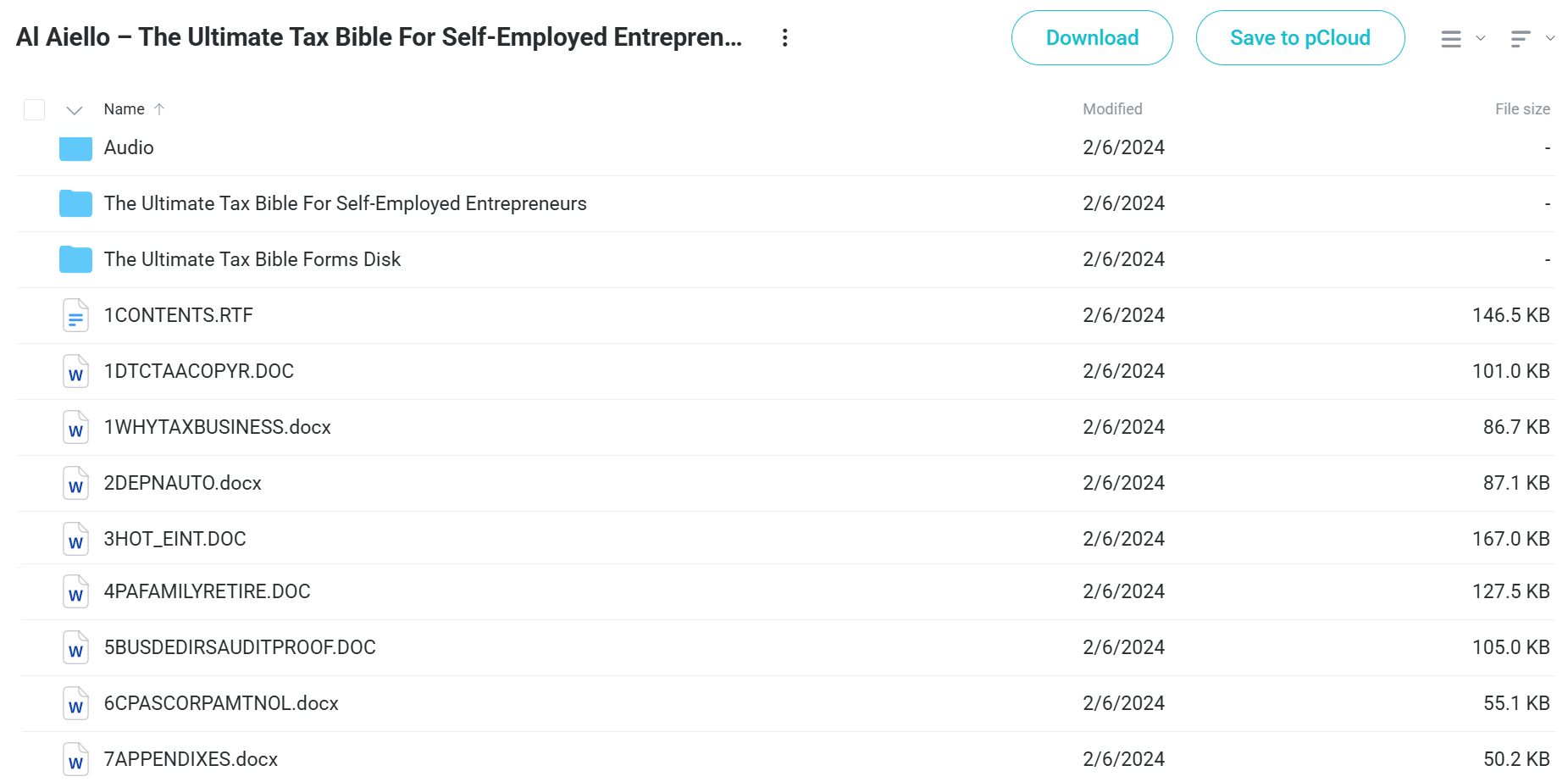 Download Al Aiello The Ultimate Tax Bible for Self-Employed Entrepreneurs