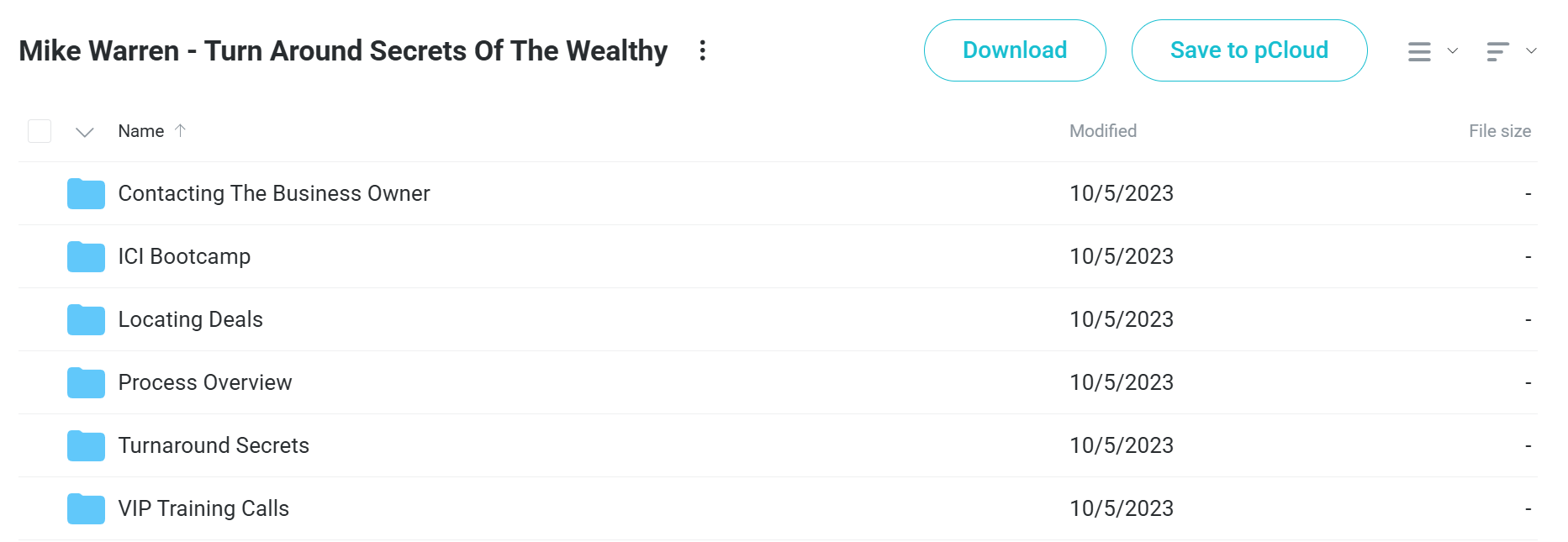 Download Mike Warren Turn Around Secrets Of The Wealthy