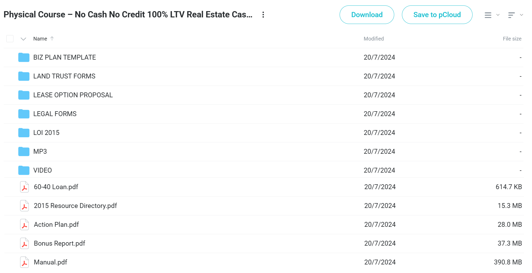 Download Monica Main No Cash No Credit 100% LTV Real Estate Cash Flow System