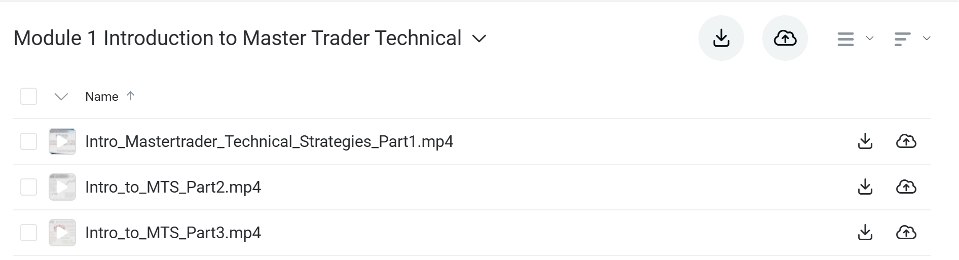 Master Trader Technical Strategies course