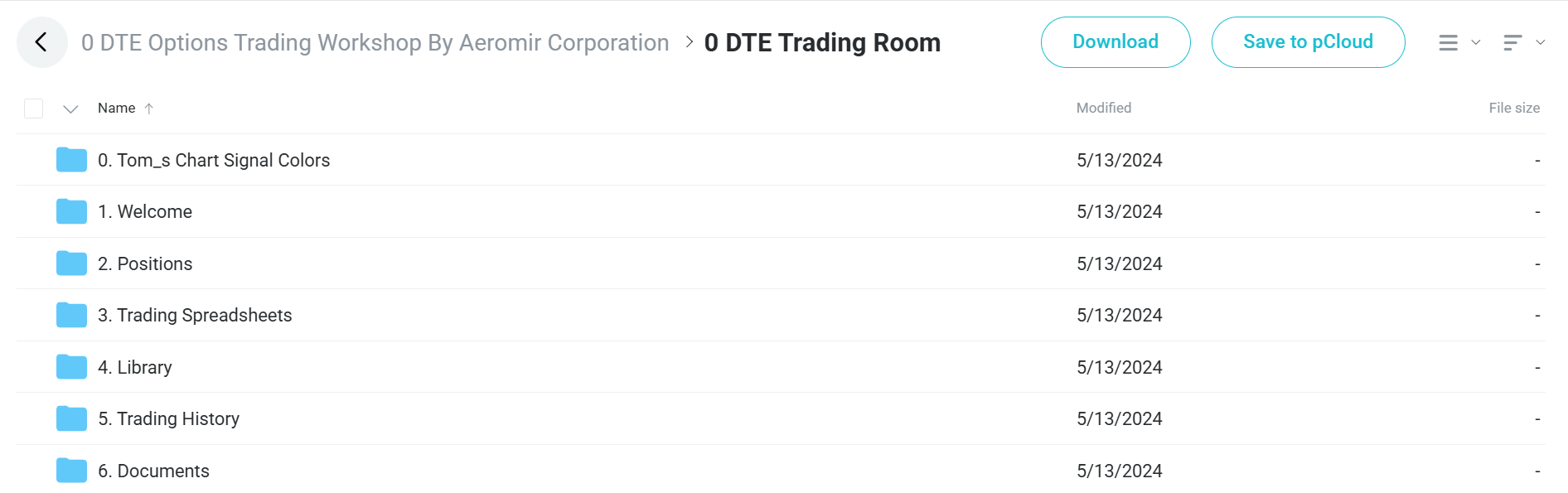 Corporation 0 DTE Options Trading course
