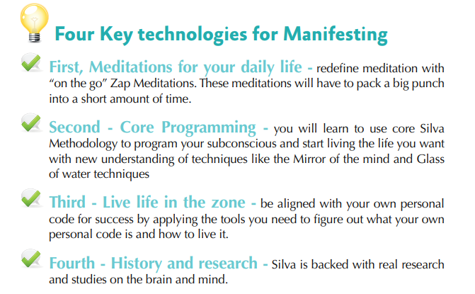 Silva Manifesting course