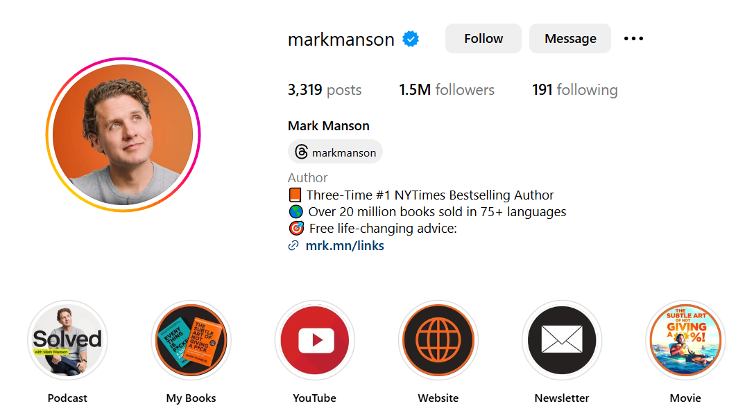 Who is Mark Manson