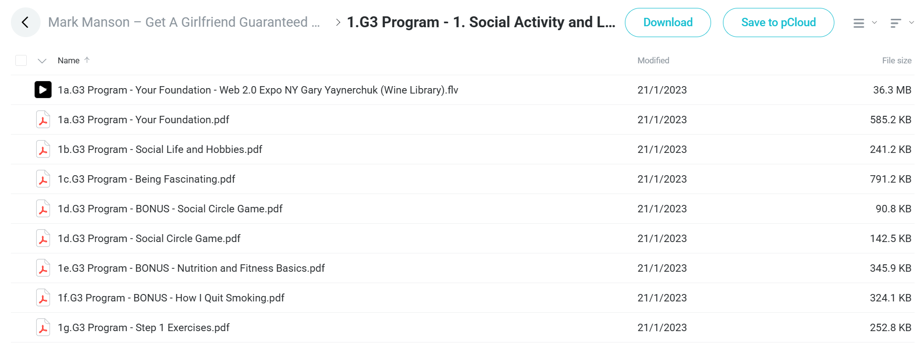 Get A Girlfriend Guaranteed Program course