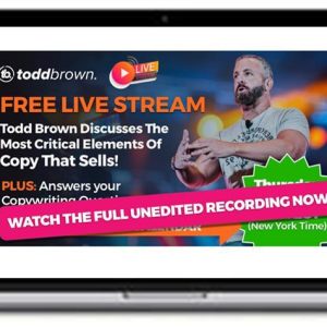 Todd Brown – Copy Legends Lock-In Recordings