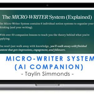 Taylin Simmonds – Micro-Writer System (AI Companion)
