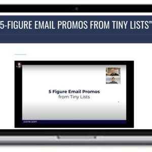Justin Goff – 5-Figure Email Promos From Tiny Lists