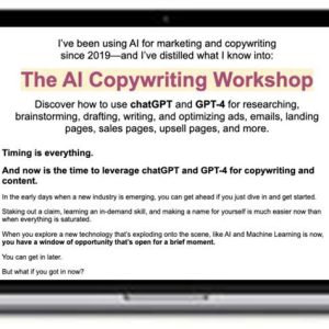 Sam Woods – The AI Copywriting Workshop